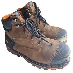 Timberland PRO Work Boots 6" Boondock Men's 11M  Waterproof Composite Toe